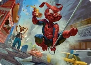 Art Series: Marvel's Spider-Man Magic il raduno quasi nuovo con caricatore superiore - Foto 1 di 54