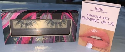 Tarte Vegan Lashes + Tarte Labial Relleno Aceite en Rosa Foto 1 de 4