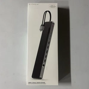 Satechi - Dual Dock with NVMe SSD enclosure USB-C PD (75W), 2 USB-C - Picture 1 of 4
