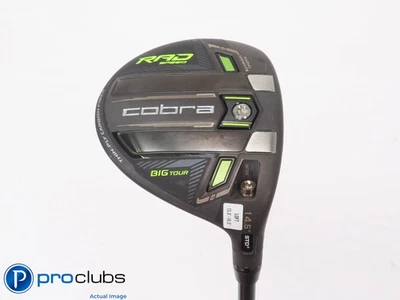 Nice Cobra RAD Speed Big Tour 14.5* 3 WOOD LINQ White M40X 7F4 Stiff Flex 451079 - Image 1 of 4