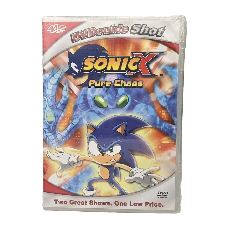Sonic X Pure Chaos DVDouble Shot Animated TV Series DVD NEW - Image 1 of 2