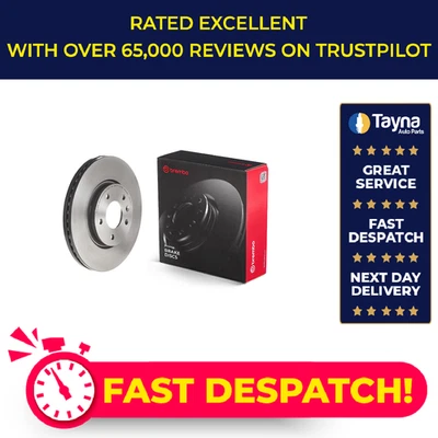 2x Par de discos de freno ventilados para Chevrolet Orlando J309 1.4 delanteros 2012 en juego LUJ Foto 1 de 4