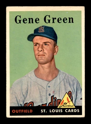 1958 Topps #366 Gene Green RC VG/VGEX X3331655 - Image 1 of 3