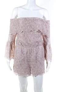 Mameluco BB Dakota Mujer Encaje Kennedy Hombro Descubierto Rosa Talla Pequeña 11023663 - Imagen 1 de 5
