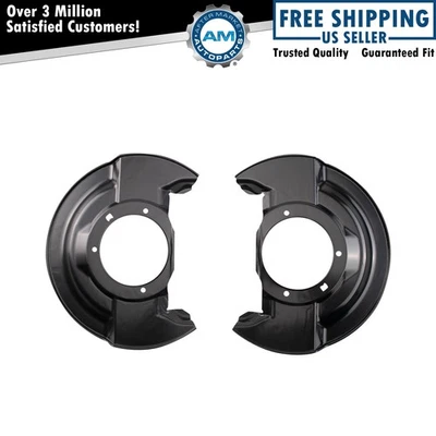 Front Brake Dust Shield Set Fits 2003-2007 Honda Accord - Image 1 of 4