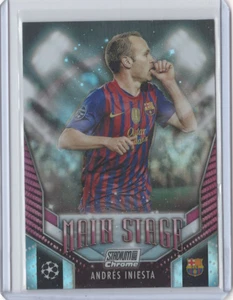 2023-24 Topps Stadium Club Chrome Ucl - Main Stage #MS-AI Andres Iniesta - Picture 1 of 2