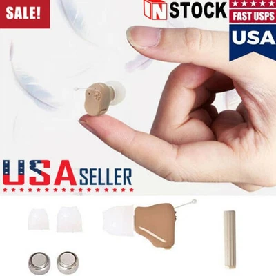 Ear Hearing Amplifier Sound Voice Amplifier Enhancer Both Ear Can Use - Image 1 of 4