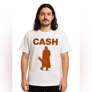 Johnny Cash I Walk The Line Graphic Herren Unisex T-Shirt Gr. 2XL Neu ohne Etikett - Bild 1 von 7