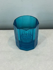 Vintage Sebastian Marcen 9 Panel Kristall Whiskey Tumbler Glas 12oz ein paar Mängel - Bild 1 von 7