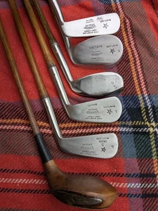 TimewarpGolf - Schönes Set Damen Hickory Golfschläger. Matching Maker. - Bild 1 von 10