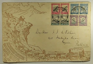 1938 Südafrika Voortrekker Centennial Wagon Reise Kapstadt nach Pretoria - Bild 1 von 2