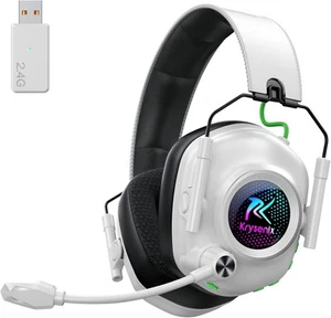 Auriculares inalámbricos para juegos con micrófono con cancelación de ruido para PC, PS5, PS4, Switch - Imagen 1 de 8