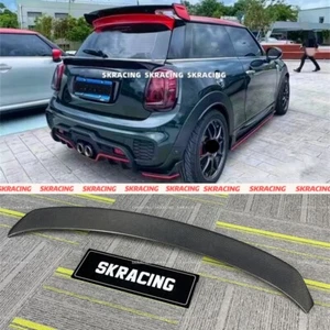 Real Carbon Fiber Rear Trunk Spoiler Wing Lip For Mini F56 Cooper S 13+ BodyKit - Picture 1 of 21