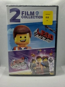 Lego 2 Filmsammlung Der Lego Film 1 & 2 kostenloser Versand Kinderfilme Neu - Bild 1 von 4