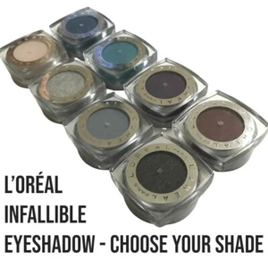 L'Oreal Infallible 24-Hour Eyeshadow | CHOOSE YOUR SHADE | 3.5g Individual Pots - Picture 1 of 5