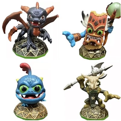 2011 Activision Skylanders Spyro 的冒险完整魔法玩偶 4 件装 — 第 1/4 张图片