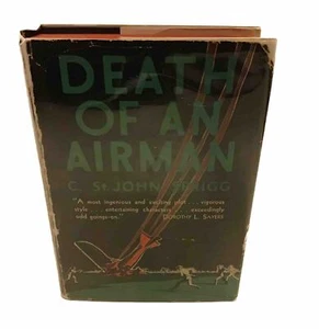 Death Of An Airman By C. St. John Sprigg.1937. Sun Dial .HC W Rare Dust Jacket. - Picture 1 of 24