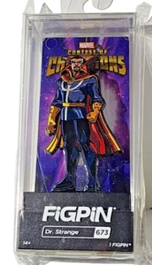 FiGPiN Marvel Contest Of Champions Dr. Strange #673 NIB - Picture 1 of 4