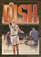 2002-03 Fleer Box Score SHANE BATTIER Dish & Swish insert card GRIZZLIES