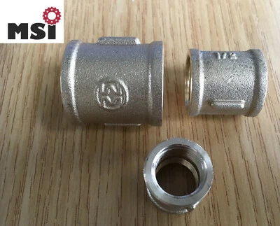 MSI Muffe 1/4 Zoll 1.2 Zoll 3/4 Zoll 1 Zoll bis Zoll 2" Fittings Messing Muffen