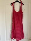 Prima Donna Swim Pina Colada Apple Candy Pink Cover Up Dress Small BNWT
