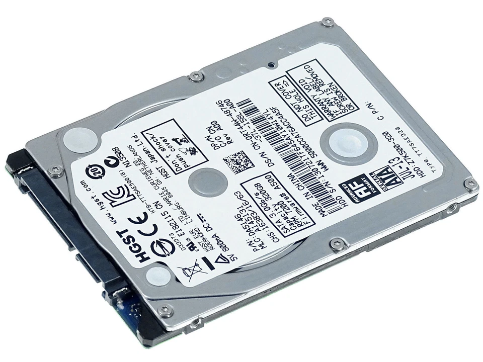 Hard Drive HGST 320GB Z5K320-320 5400Rpm Sata 2.5'' Inch - Image 1 of 1