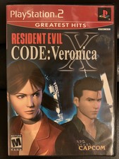 Resident Evil Code: Veronica (Playstation 2, 2001) Greatest Hits!