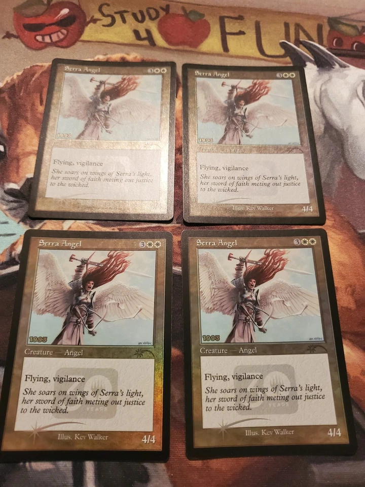 MtG Foil 30th Anniversary Promo Serra Angel x4 - Image 1 of 1