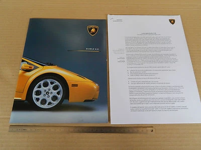 ONLY PRESS SOLO USO STAMPA ORIGINALE LAMBORGHINI DIABLO 6.0 - Immagine 1 di 4