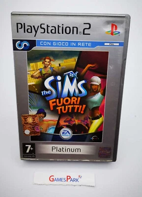 THE SIMS FUORI TUTTI! PS2 PLAYSTATION 2 GIOCO USATO PER Italiano PAL DI DA X  - Immagine 1 di 4