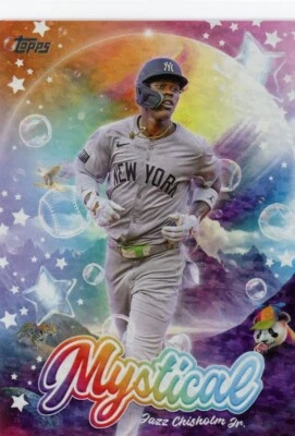 2024 Topps Mystical Insert Jazz Chisholm Jr. No. MYS-31 Yankees! - Image 1 of 2