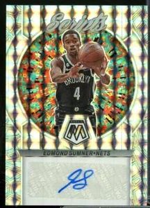 Edmond Sumner Card 2022-23 Panini Mosaic Scripts #11 - Picture 1 of 2