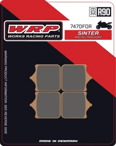 WRP Brake Pads Sinter Racing / Trackday 7470 F0R - Front (4/pc) - Foto 1 di 5