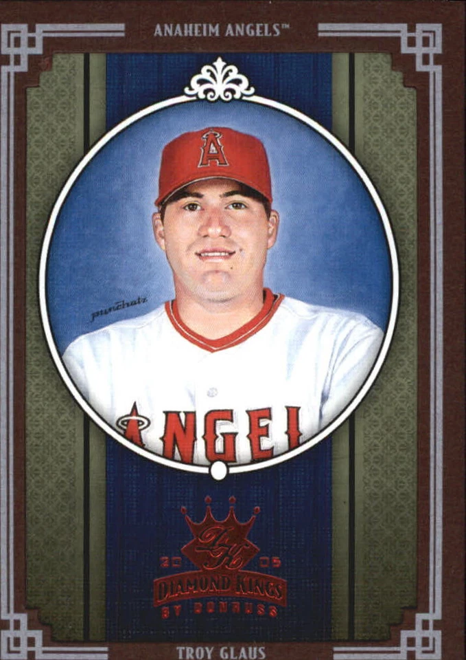 2005 Diamond Kings Baseball "Framed Red" Parallel Cards - Image 1 of 1