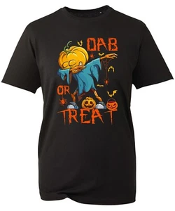 Camiseta de Halloween Dab or Treat calabaza baile dab horror pesadilla baile fiesta - Imagen 1 de 3