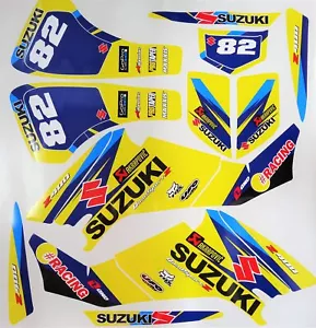 Suzuki LTZ 400 2003 - 2008 gelb Quad DEKOR DECAL KIT Aufkleber Verkleidung - Bild 1 von 5