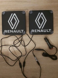 1 PAAR Lkw LED Leuchtschilder/Leuchtkästen Renault 24V (RGB) - Bild 1 von 9