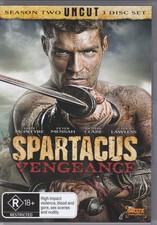 Spartacus Vengeance - Season Two - DVD (3 x DVD Region 4 NTSC)