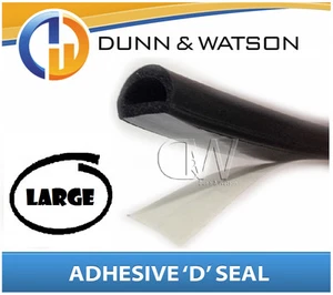 Large D Shape Self Adhesive Seal Water Dust Protection Car Truck - Picture 1 of 1