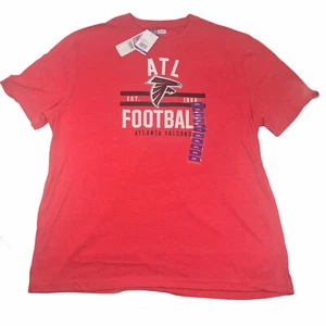 Camiseta Atlanta Falcons Hombre Equipo NFL Ropa Mangas Cortas - Roja - Talla XXL Nueva con Etiquetas - Imagen 1 de 6
