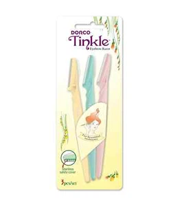 Dorco Tinkle Eyebrow Razor 3 Count (1 Pack) - Picture 1 of 2