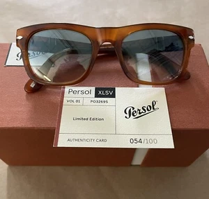 Persol 3269S XLSV Limited Edition #54/100 Terra Di Siena Gradient Blue 96/3F - Picture 1 of 16