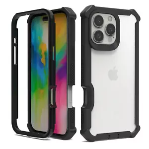 Funda de teléfono resistente a prueba de golpes para iPhone 16 Pro Max 15 14 13 12 11 NUEVA - Imagen 1 de 11