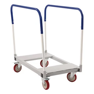 1500 lbs Professional Panel Cart Dolly Rectangular Low Noise with 5inch Caster - Picture 1 of 21