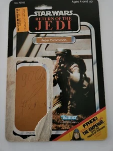 STAR WARS RETURN OF THE JEDI CARD BACK Rebel Commando Kenner 1983 - Bild 1 von 2