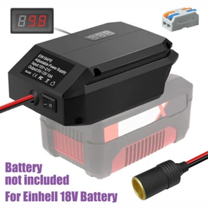 Réducteur de tension 18V vers 12V Buck Step-Down Convertisseur pour batterie Einhell 18V - Photo 1/11