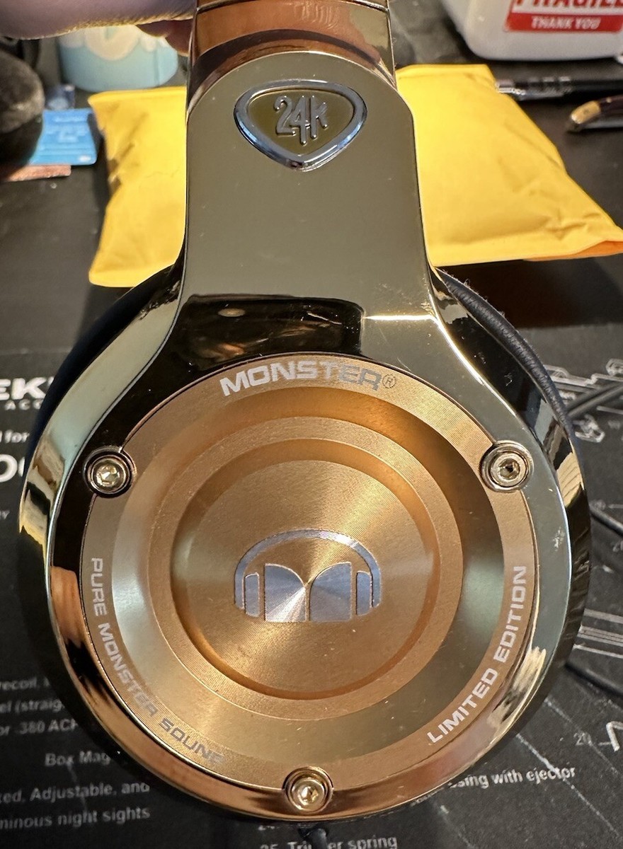 MONSTER 24K ヘッドホン ゴールド MH MEEK OE GLD CU 【公式通販】