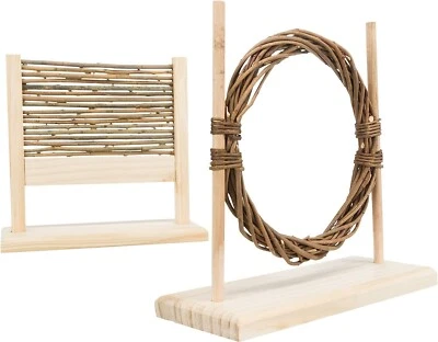 Trixie Small Animal Agility Training Set 28×26×12cm Dwarf Rabbit Rat Obstacles - Image 1 of 4