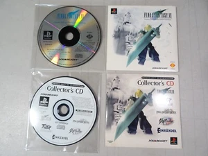 PlayStation Final Fantasy VII (7) Preview Demo Disc & collectors CD Tested Works - Picture 1 of 9