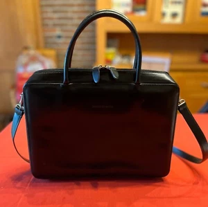 Bernd Berger by Offermann Damen Tasche schwarz Leder Business Vintage klassisch  - Bild 1 von 10
